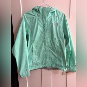 The North Face Women's Mint Green windbreaker